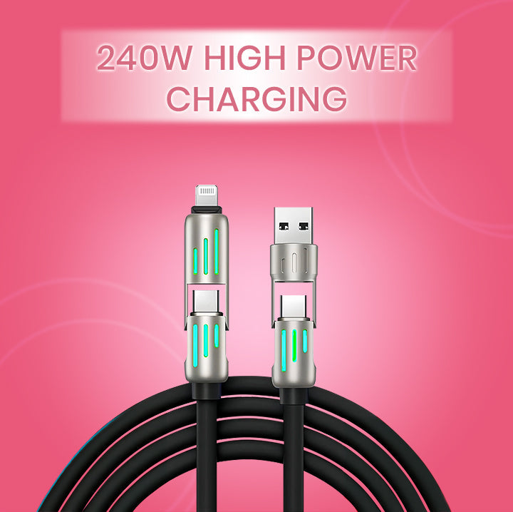 4 in 1 Multi USB Charging Cable