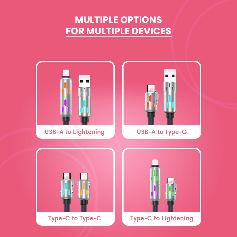 4 in 1 Multi USB Charging Cable